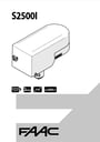 Manuali FAAC S2500I