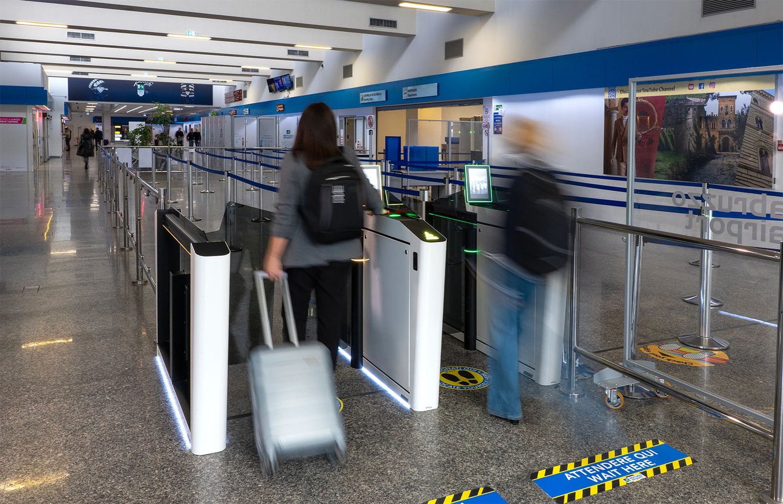 Aeroporto d’Abruzzo: controllo pre-security digitalizzato con i varchi Magnetic®