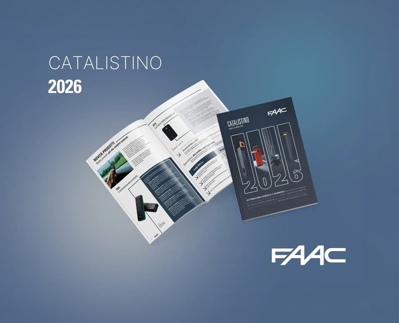 Catalistino FAAC 2026: nuova edizione, stessa affidabilità