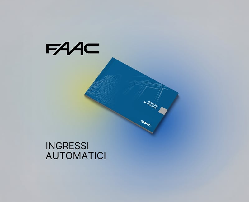 Più innovazione, sicurezza ed efficienza: ecco il nuovo catalogo Ingressi Automatici FAAC