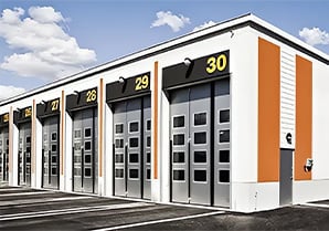 Automazioni per porte industriali a libro