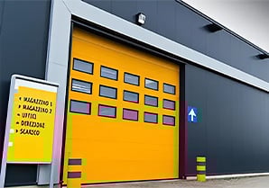 Automazioni per porte industriali sezionali