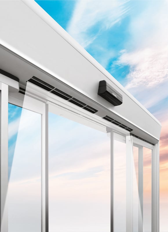 Contribuisce a ridurre i consumi energetici l’innovativa porta AIRSLIDE di FAAC