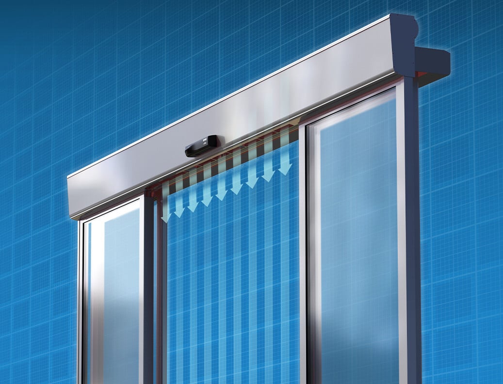 Tecnologia per Porte Automatiche FAAC: AIRSLIDE