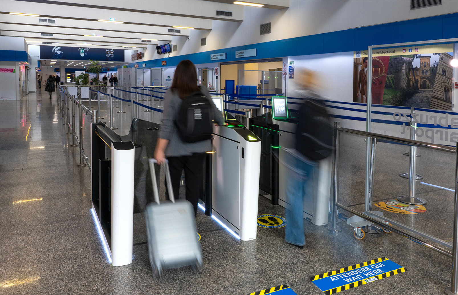Referenza varchi Magnetic® all'Aeroporto d’Abruzzo