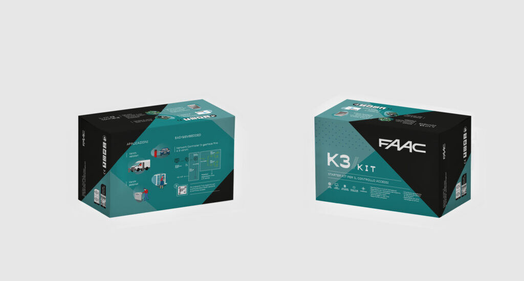 K3 KIT di FAAC, la soluzione di controllo accessi per tutti | FAAC